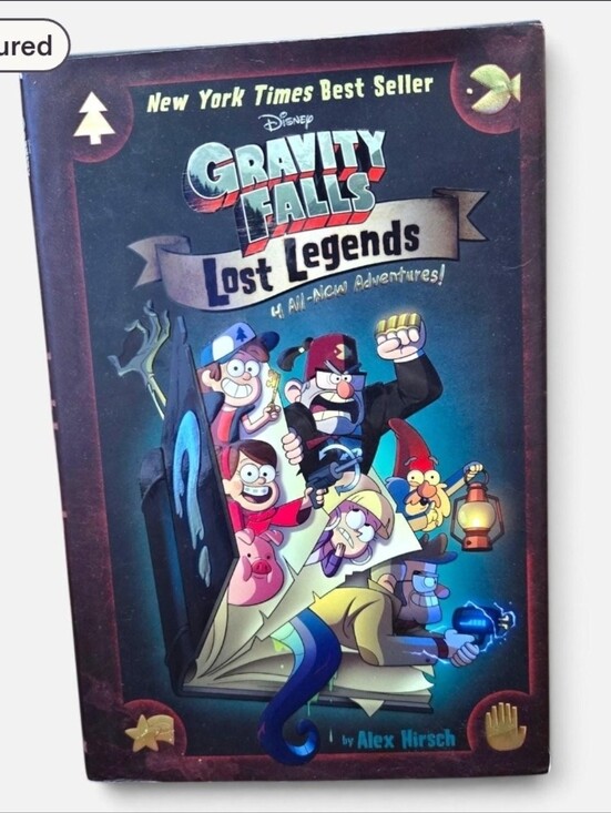 Other - Gravity Falls Lost Legends: 4 All-New Adventures by Alex Hirsch Graphic Novel